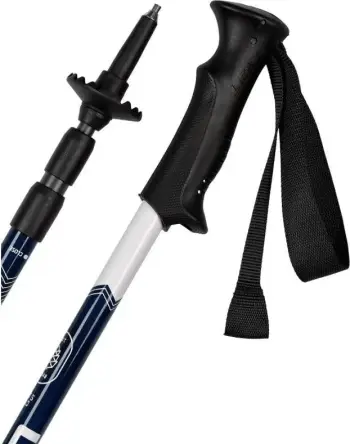 Shkopinj trekking Leki Eagle, alumini, sistem Super Lock, gri