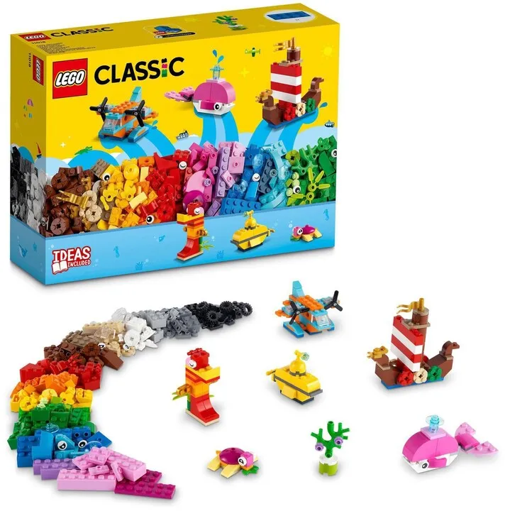 Set LEGO® Classic 11018 Creative fun in the ocean, 333 pjesë - 1