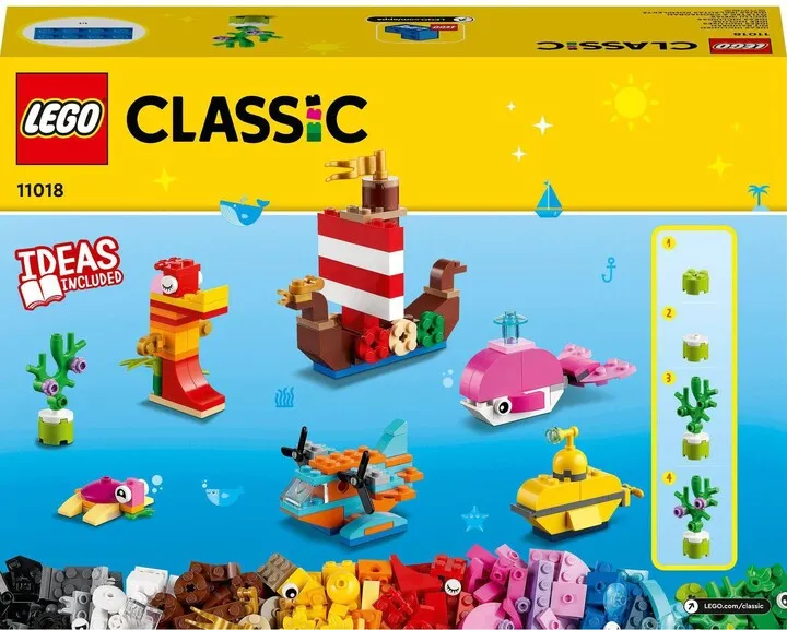 Set LEGO® Classic 11018 Creative fun in the ocean, 333 pjesë - 10