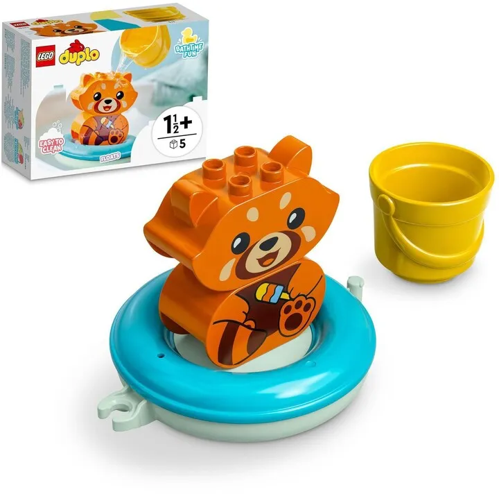 Set LEGO DUPLO 10964 Bath fun: Floating red panda - 1