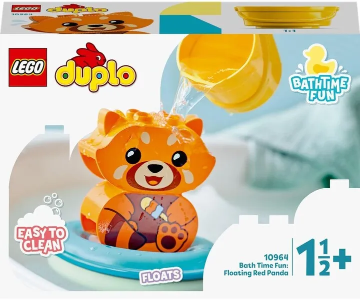 Set LEGO DUPLO 10964 Bath fun: Floating red panda - 6
