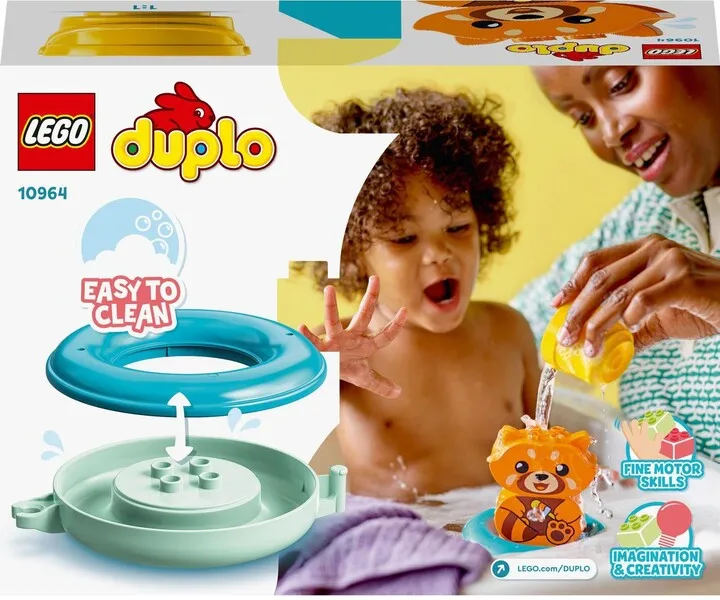 Set LEGO DUPLO 10964 Bath fun: Floating red panda - 7