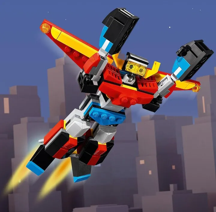 Set LEGO® Creator 3in1 31124 Super robot, 159 pjesë - 6