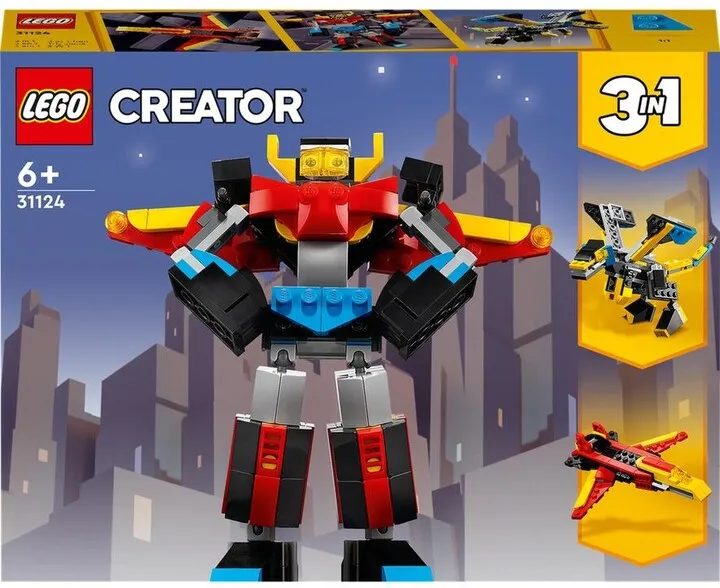 Set LEGO® Creator 3in1 31124 Super robot, 159 pjesë - 9