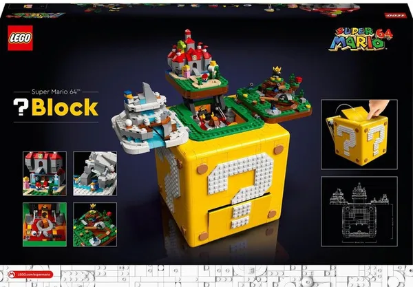 Set LEGO Super Mario™ 71395 Super Mario 64 ™: action cube with a question mark - 9