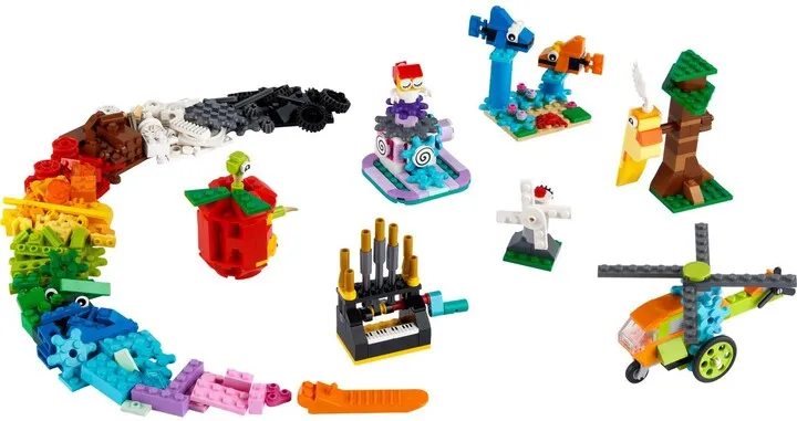 Set LEGO® Classic 11019 Cubes and Features, 500 pjesë - 2