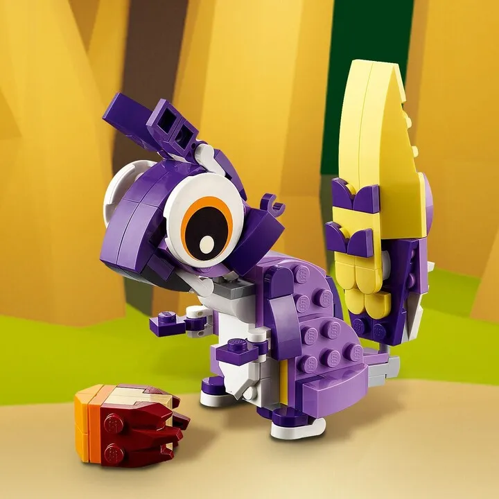 Set LEGO® Creator 3in1 31125 Magic Forest Animals, 175 pjesë - 5