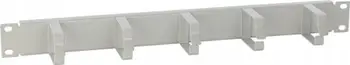 Organizues horizontal kabllosh RAOK 1P G, 1U, metalik, gri