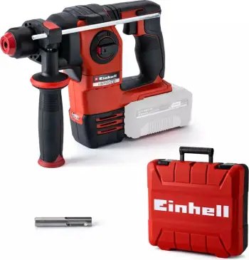 Çekiç rrotullues Einhell HEROCCO, 18V, pa kabllo, 2.2J, zi/kuq