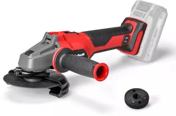 Mulli këndor Einhell AXXIO 18/125 Q, 18V, pa furça, solo, i kuq