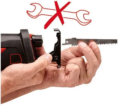 Sharrë reciproke Einhell TE-AP 18 Li PXC Solo, pa kabllo, e kuqe - 1