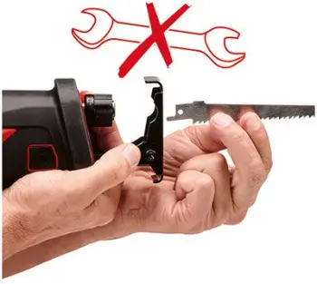 Sharrë reciproke Einhell TE-AP 18 Li PXC Solo, pa kabllo, e kuqe