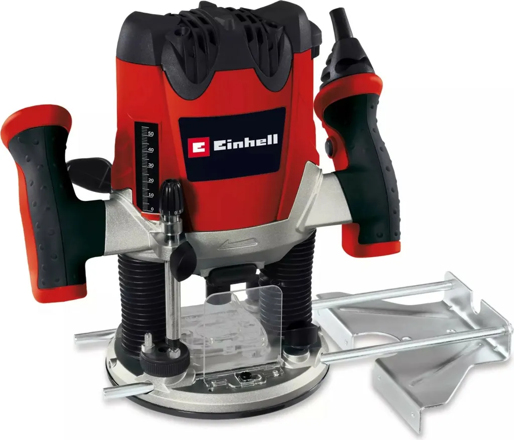 Router elektrik Einhell RT-RO 55, 1200W, 6/8mm, kuqe/gri - 1