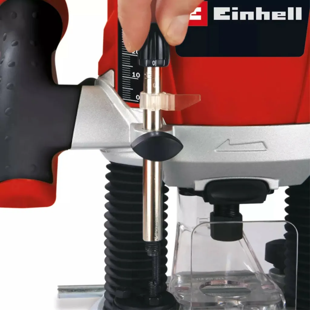 Router elektrik Einhell RT-RO 55, 1200W, 6/8mm, kuqe/gri - 5