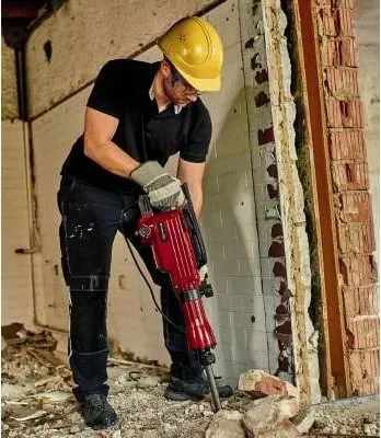 Çekiç prishës Einhell TC-DH 43, 1600W, 43J, zi/kuq - 7