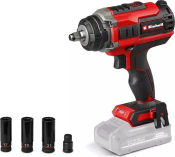 Çelës goditës pa kabllo Einhell Impaxxo 18/400, 18V, 1/2", i kuq