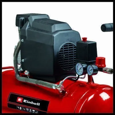Kompresor ajri Einhell TC-AC 190/50/8, 1500W, depozitë 50L, i kuq e zi - 3