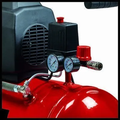 Kompresor ajri Einhell TC-AC 190/50/8, 1500W, depozitë 50L, i kuq e zi - 5