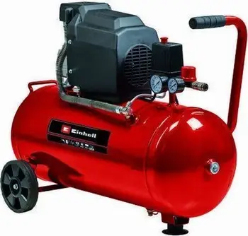 Kompresor ajri Einhell TC-AC 190/50/8, 1500W, depozitë 50L, i kuq e zi