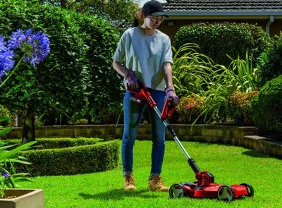 Trimmer bari Einhell GE-CT 18/28 Li TC, 18V, 280mm, pa bateri, i kuq - 3