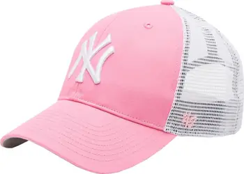 Kapelë bejsbolli 47 Brand New York Yankees Branson B BRANS17CTP RSA, pambuk poliestër, e rregullueshme, rozë