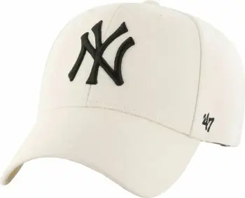 Kapele bejsbolli 47 Brand MLB York Yankees B-MVPSP17WBP-NT, leshi dhe akrilik, e rregullueshme, beige