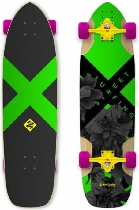 Longboard Street Surfing Freeride 36'', për meshkuj me ngjyra - 1