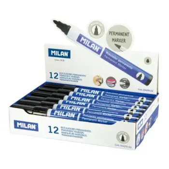 Milan Marker Permanent Black 16429122