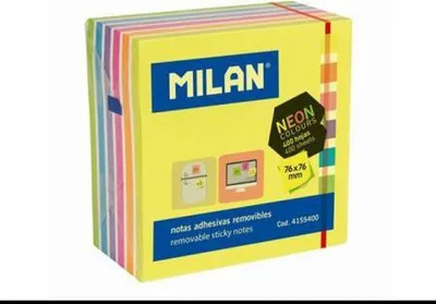 Letra për shënime Milan Neon, 76x76 mm - 1