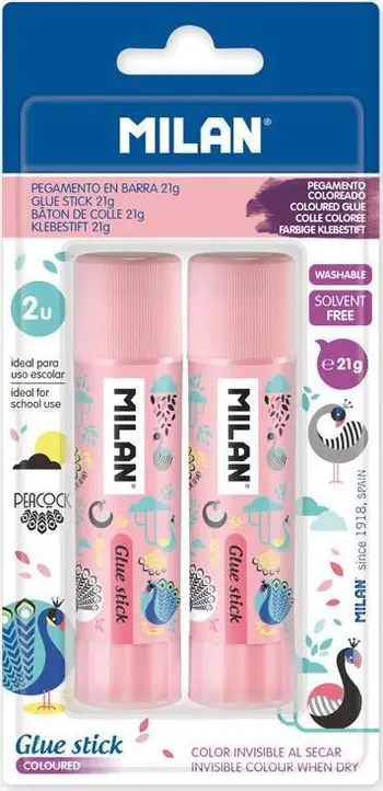 Ngjitës stiku Milan Peacock, 21g, set 2 copë, vjollcë