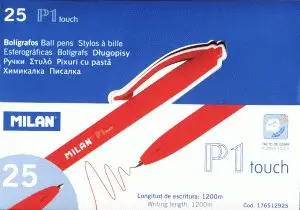 Stilolaps Milan P1, i kuq
