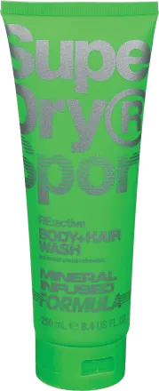 Shampo për flokë dhe trup Superdry Active, 250 ml - 1