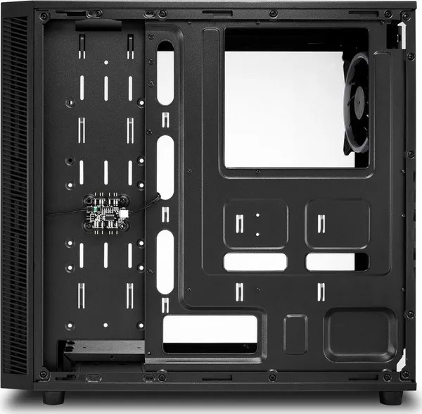 Kasë Sharkoon Sharkoon TG4M RGB ATX, e zezë - 6