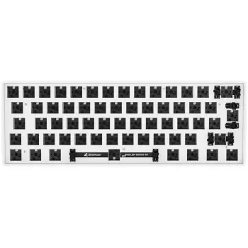 Tastierë Gaming Sharkoon SGK50 S4 Barebone / ISO layout / No keycaps / Bardhë