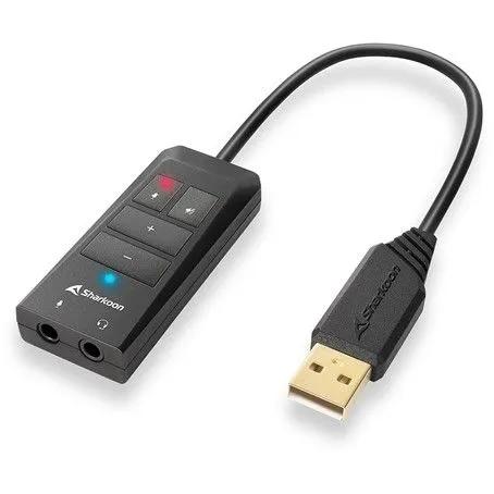 Adapter USB Sharkoon SB2 Audio – Zezë - 1
