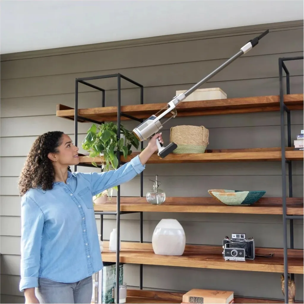 Fshesë pa kabllo Shark BU3521EU, 3 shpejtësi, kapacitet 0.42L, e bardhë - 1