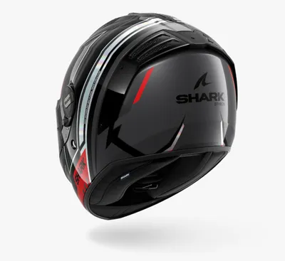 Helmetë Shark SPARTAN RS Byrhon, e zezë/kuqe, M - 1
