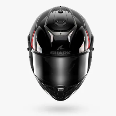 Helmetë Shark SPARTAN RS Byrhon, e zezë/kuqe, M - 2
