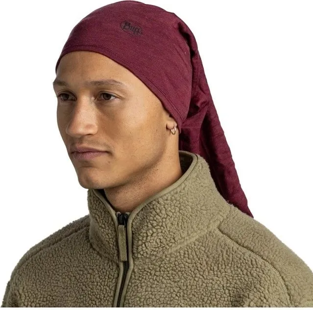 Shall multifunksional Buff Midweight Merino Wool, për të rritur, Uniseks, Kuq - 4