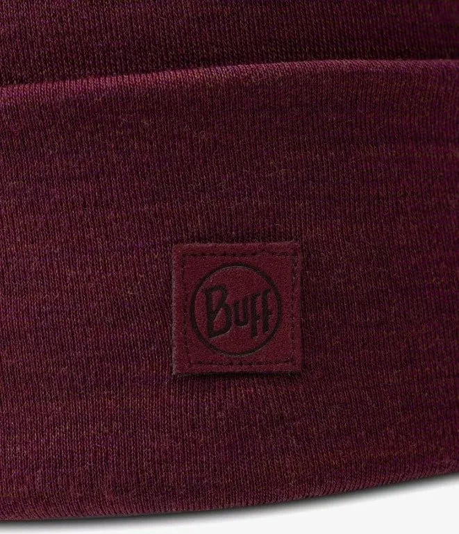 Kapelë Buff Midweight Merino Wool, e kuqe, për të rritur, unisex - 2