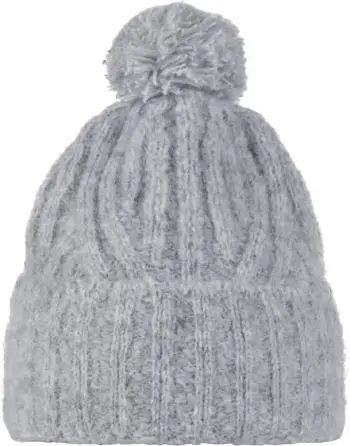 Kapelë Buff Nerla Knitted Beanie W, dimri, gri