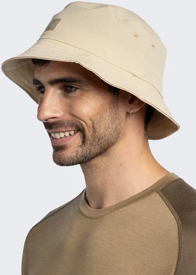 Kapelë dielli Buff Sun Hat Solid, UPF 50, rezistente ndaj ujit, bezhë - 2