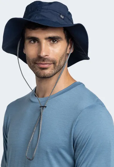 Kapelë dielli Buff Sun Hat Solid, UPF 50, e rregullueshme, bezhë - 2