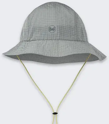 Kapelë bucket Buff Solid, UPF50, i lehtë, gri