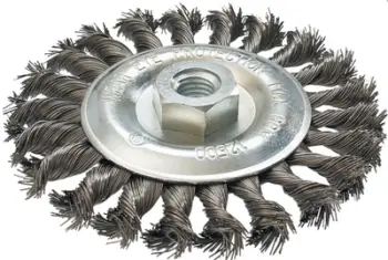 Furçë diskale me tel grafiti 125mm M14 INOX - 57H598