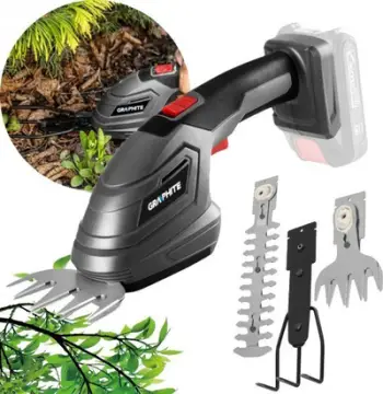 Gërshërë kopshti pa kabllo Graphite 58GE119, 18V, teh 20 cm, gri