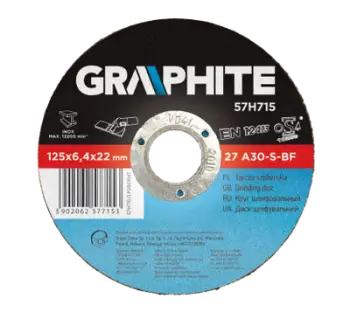 Disk gërryes Graphite, 125 mm
