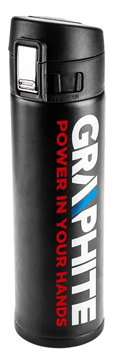 Termos udhëtimi Graphite GD05, 0.5 l, i zi