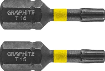 Majë për kaçavidë Graphite T15 x 25 mm, 2 copë - 1
