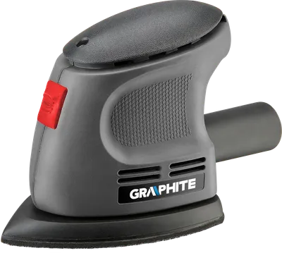 Lëmues delta Graphite 59G335, 105W, 140x97mm, gri - 1